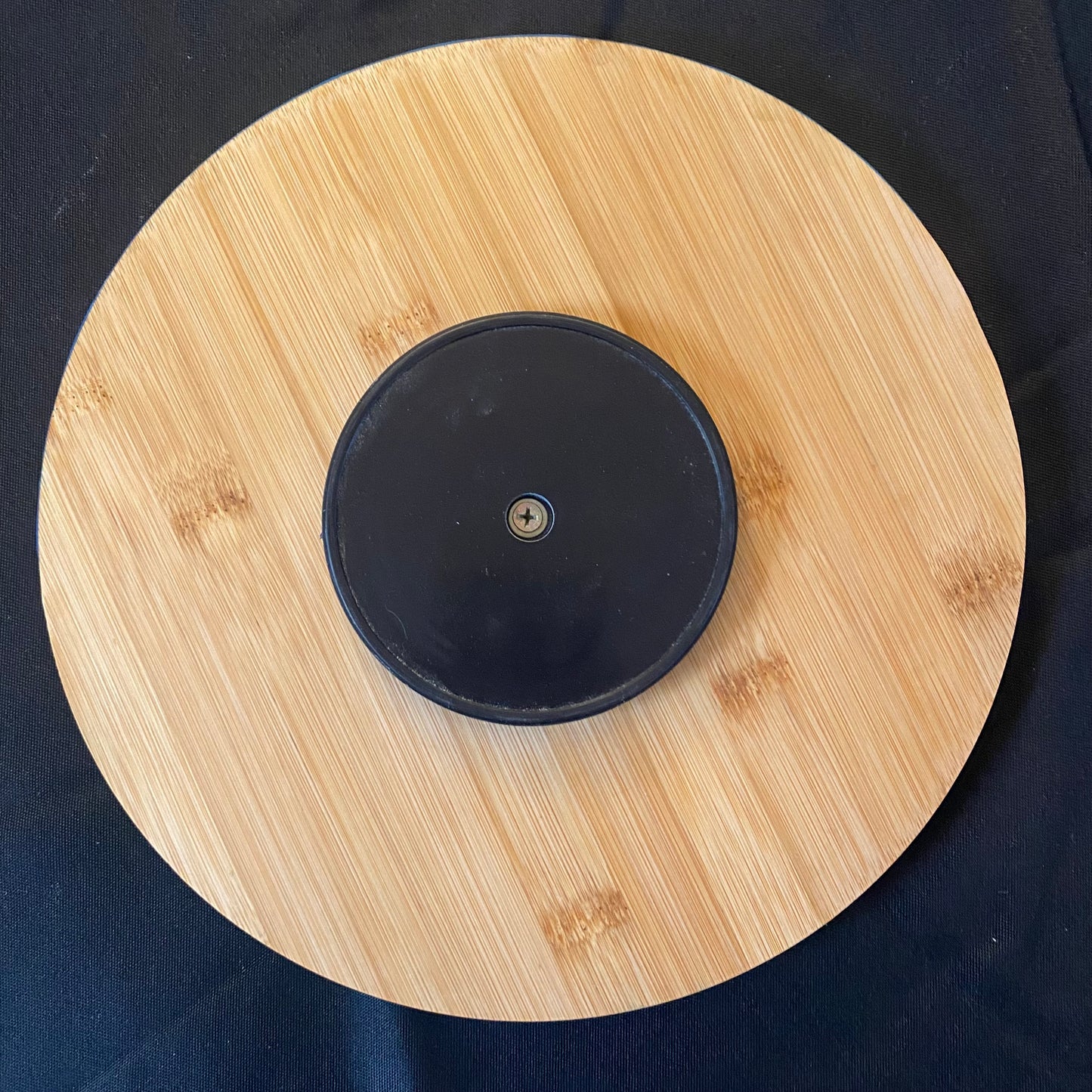 Resined ocean round lazy Susan serving board